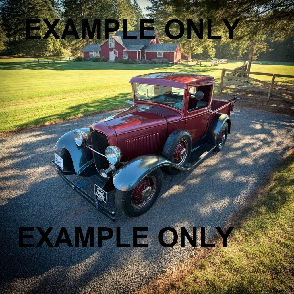 1928 Ford Pick up Truck E-Card/Post Card