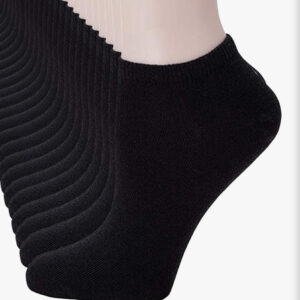 Athletic black socks (24) pairs